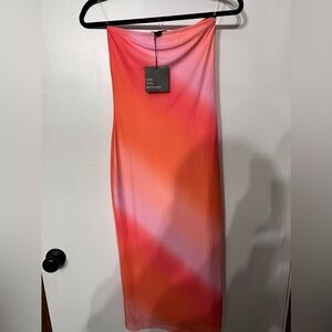 New With tags NWT - See You Monday Pink/Orange Dress Medium
